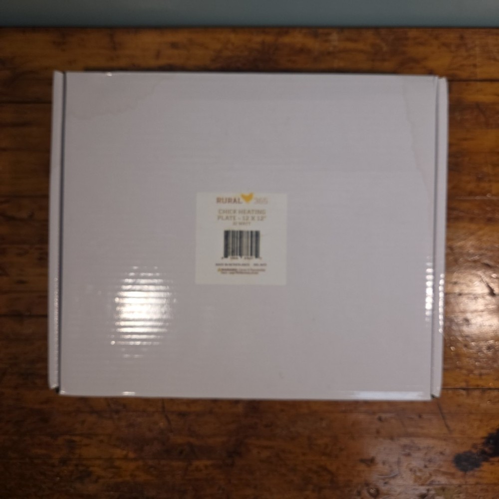 12" x 12" Chick Brooder Heating Plate Temperature & Resistance Fuse LED