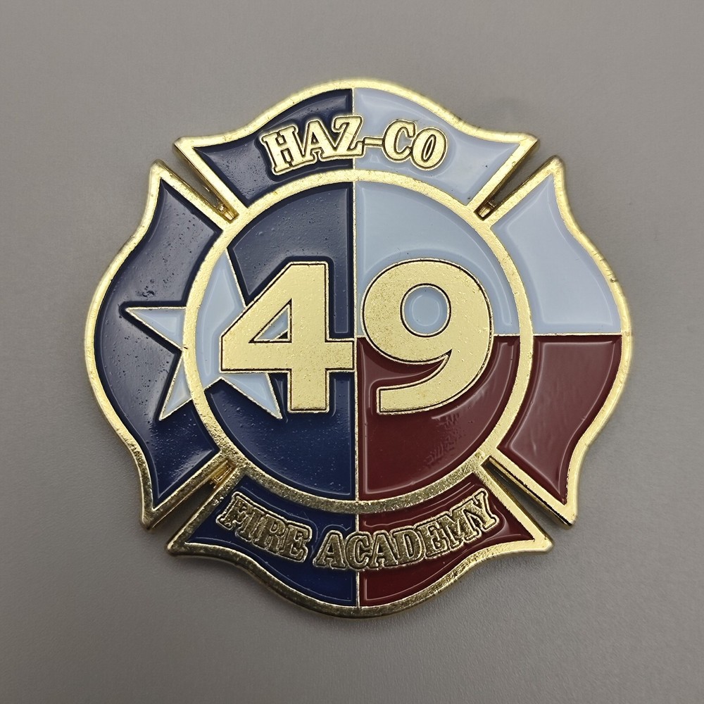 Haz-C0 Fire Academy Challenge Coin