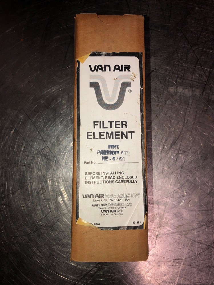 KE-6/60 Van Air Systems Filter Element