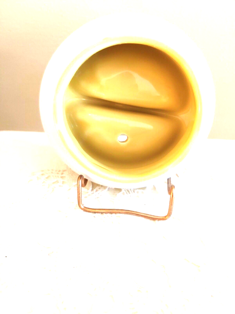 vintage HALL Teapot yellow