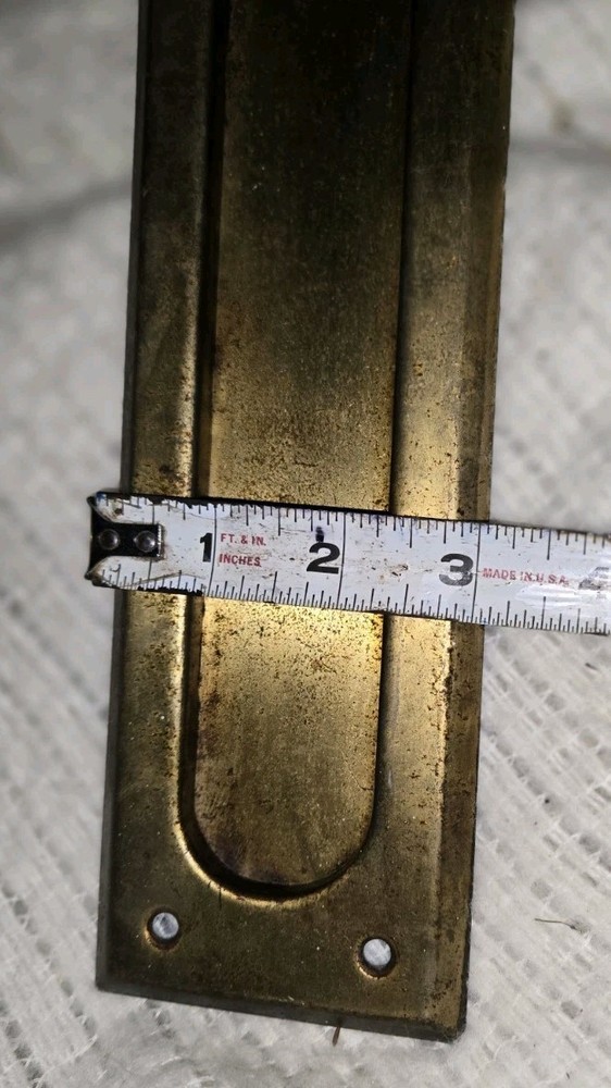 Architectural Mailboxes Brass Steel Mail Slot Accessory