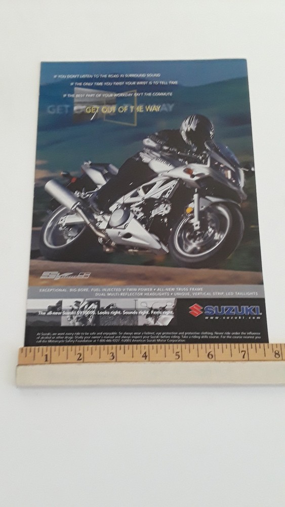 2003 SUZUKI SV1000 ORIGINAL 2003 AD