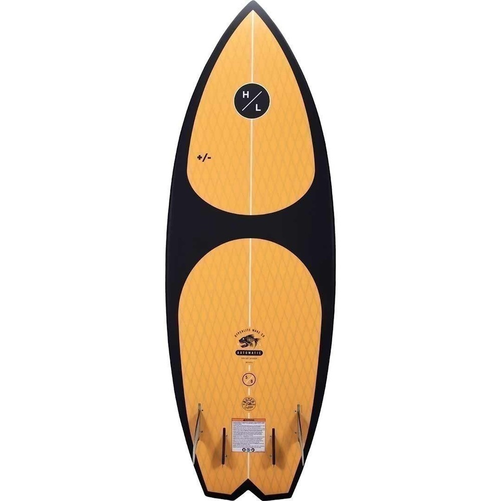 Hyperlite Automatic Wakesurfer Black/Mint 4ft 7in