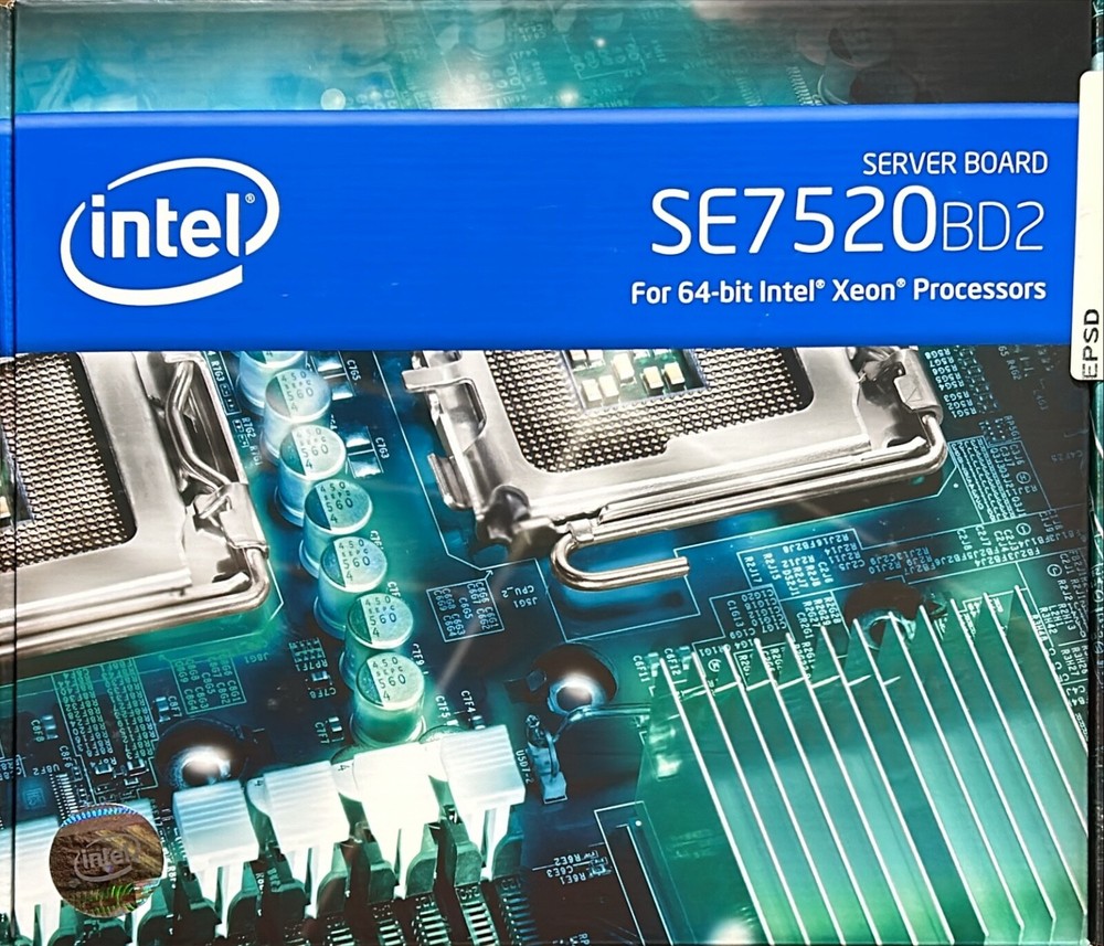 Intel SE7520BD2SATAD2 SE7520BD2 SSI EEB 3.0 Serverboard NEW RETAIL BOX