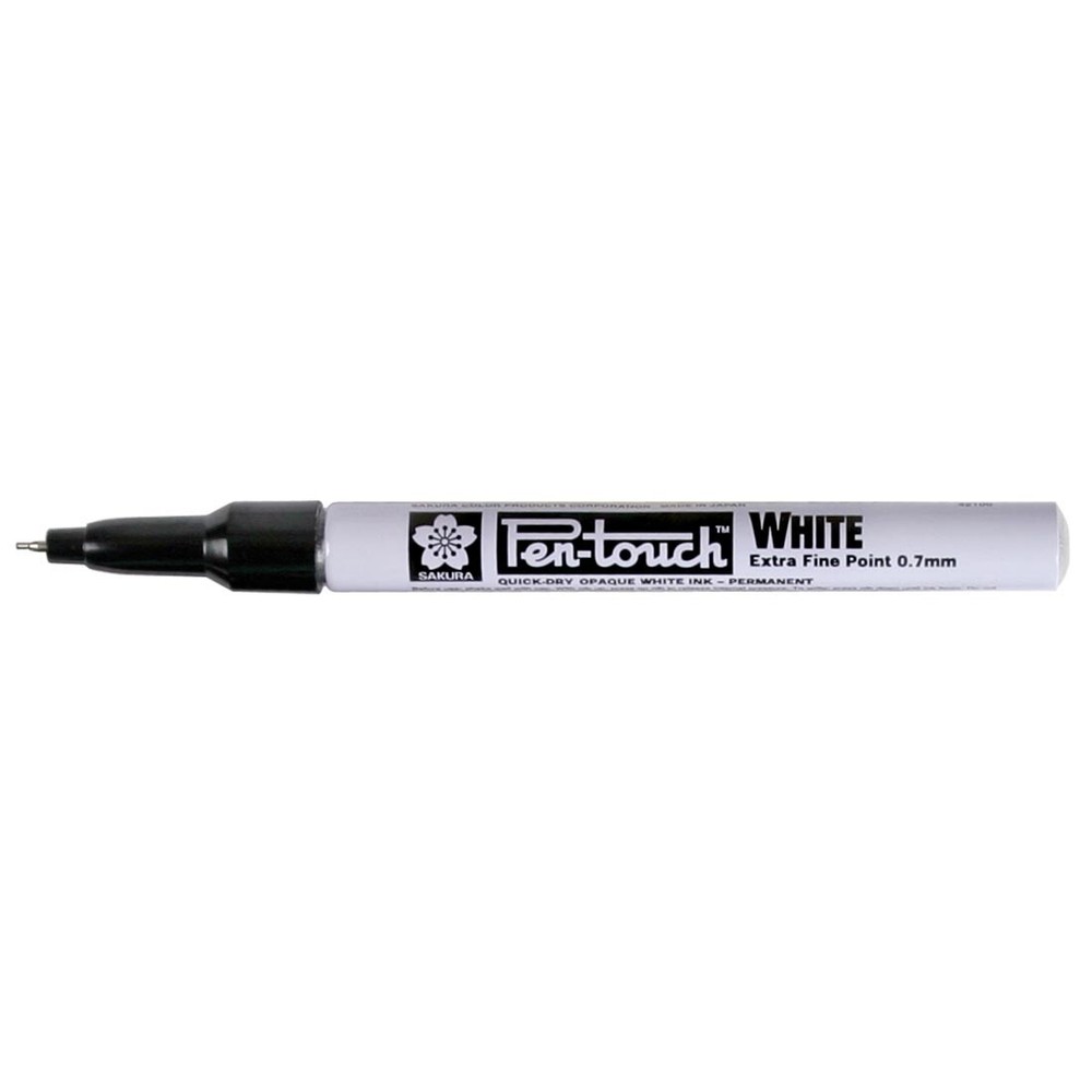 Sakura Pen-Touch Opaque Marker Extra Fine Point White