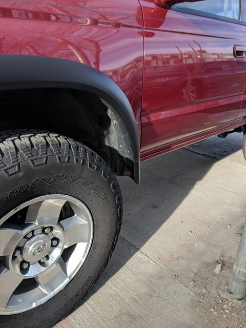1996-1999 SR5 4Runner Mud Flap End Caps