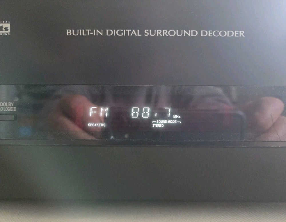 Panasonic SA-HE75 AV Control Stereo Receiver Built In Digital Surround Decoder