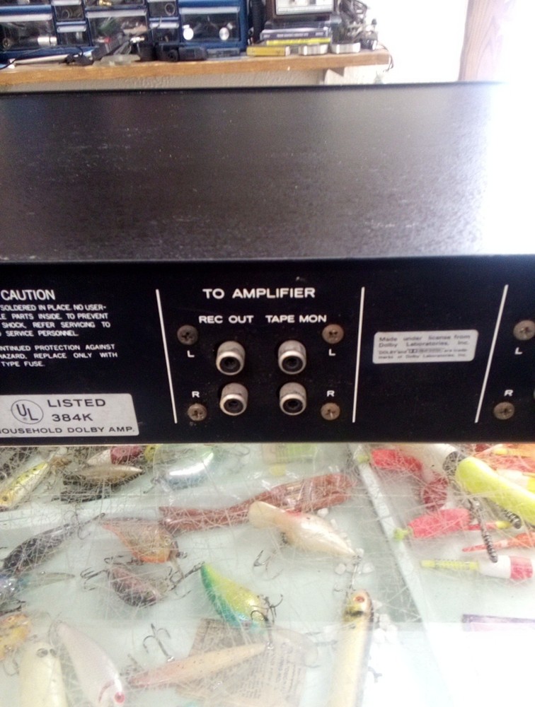 Trac AN 80 Noise Reduction Unit Untested Turns On