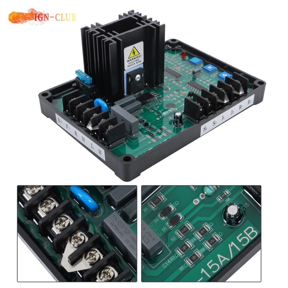 GAVR-15A AVR Automatic Voltage Regulator Generator Universal 15A 220V