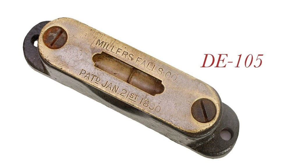 small mini MILLERS FALLS EGG DRILL LEVEL attachment
