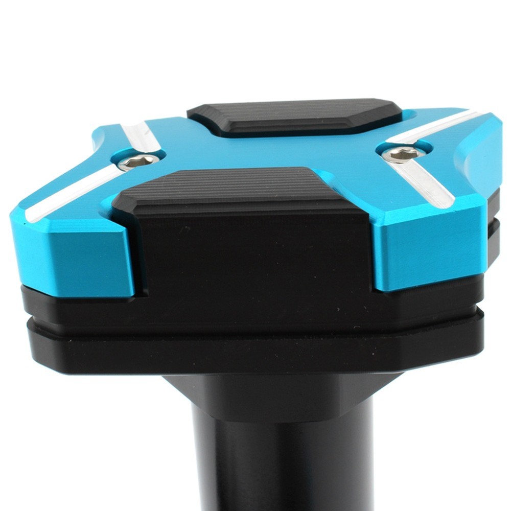 Universal Modified Engine Guard Crash Bar Frame Protector 22mm-30mm Light Blue