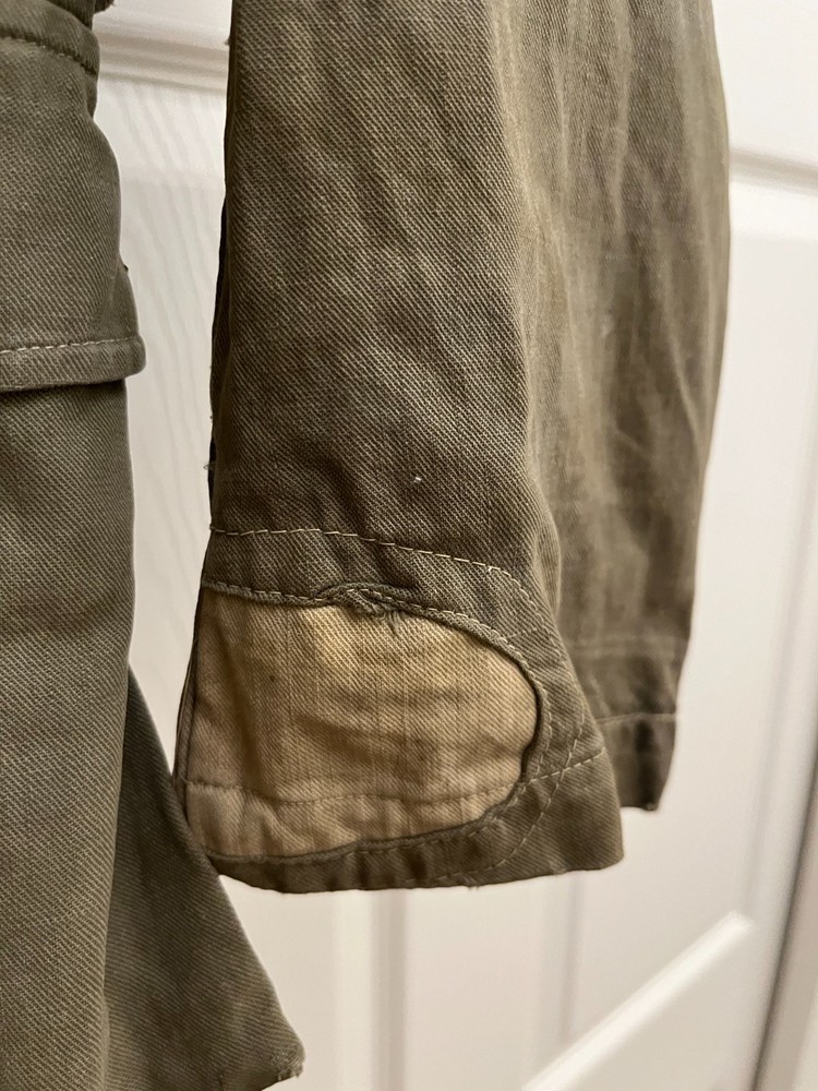 ORIGINAL WW2 JAPANESE NAVAL LANDING FORCE 3 BUTTON JACKET!!