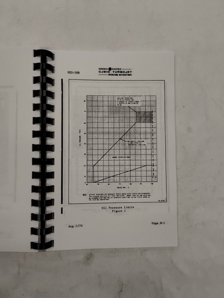 General Electric CJ610 Turbojet Engines Operating Instructions-Copy