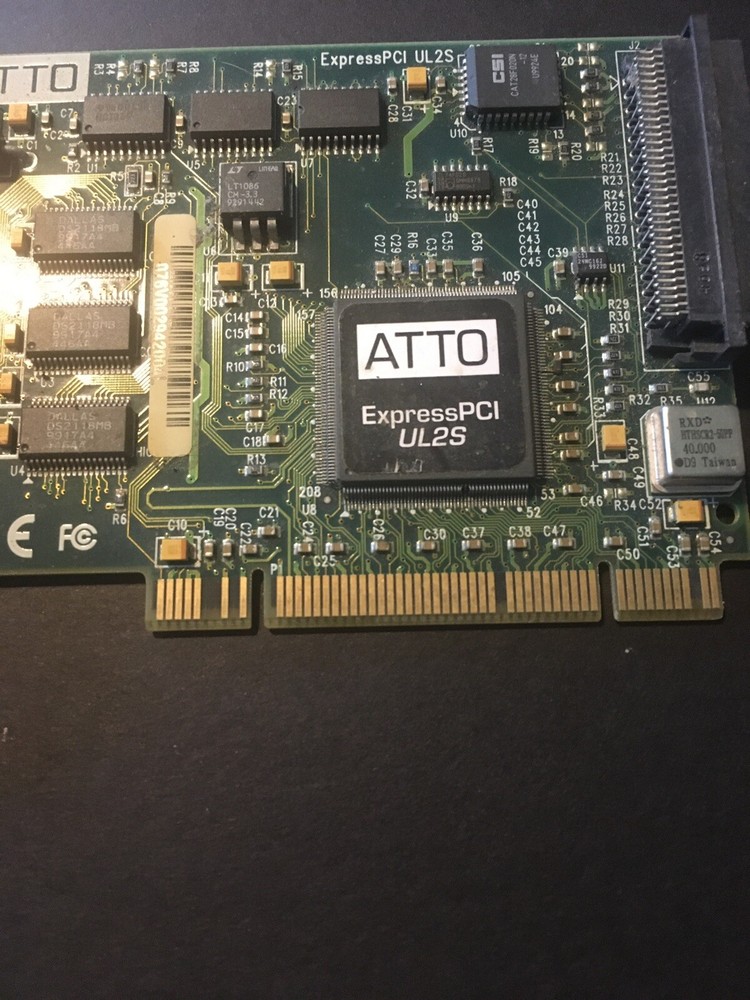 ATTO ExpressPCI-UL2S SCSI Controller Card (Tested)