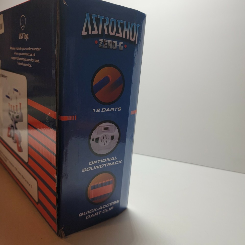 Astroshot Zero G Hovering Target Shooting Game Nerf Compatible