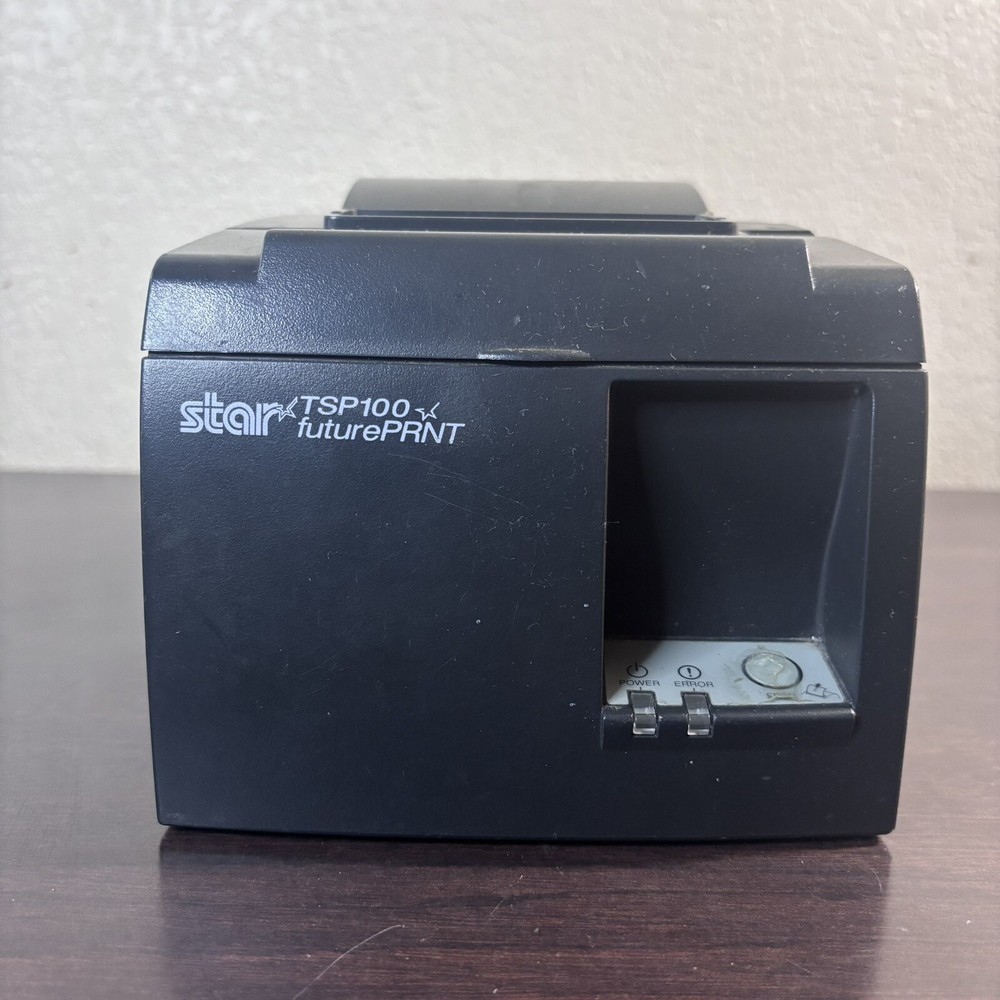 Star Micronics TSP100 Future Print Thermal POS Receipt Printer - No AC Cord