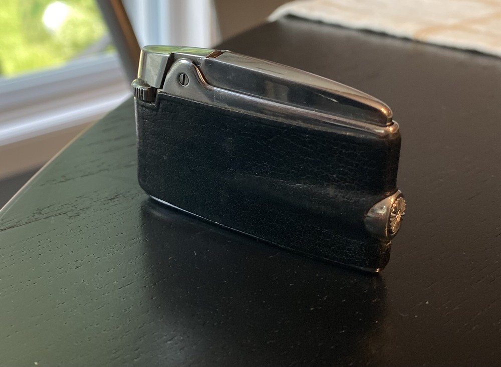 Vintage Ronson Adonis Leather Wrapped Varaflame Lighter