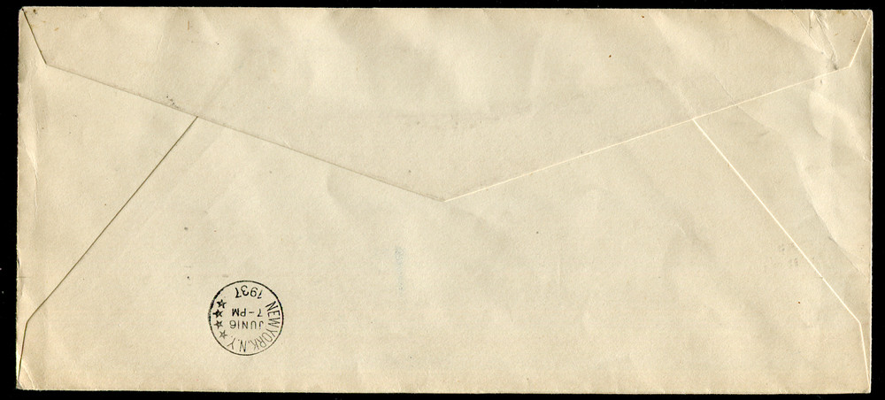 BERMUDA (23744): FIRST FLIGHT COVER/postmark/cancels 1937