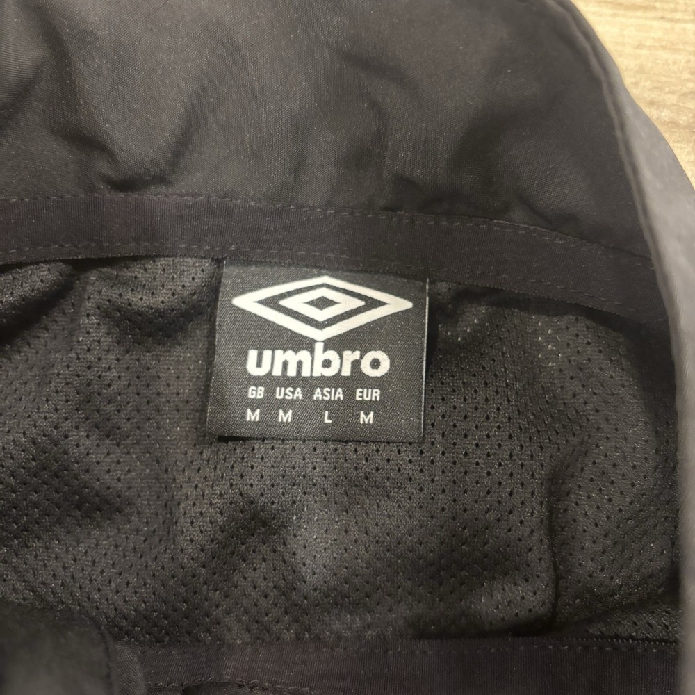 Umbro x McGregor Medium Custom Track Jacket Windbreaker Black