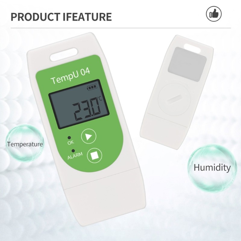 Precise Temperature Recorder USB USB Temperature Data Logger Large Capacity