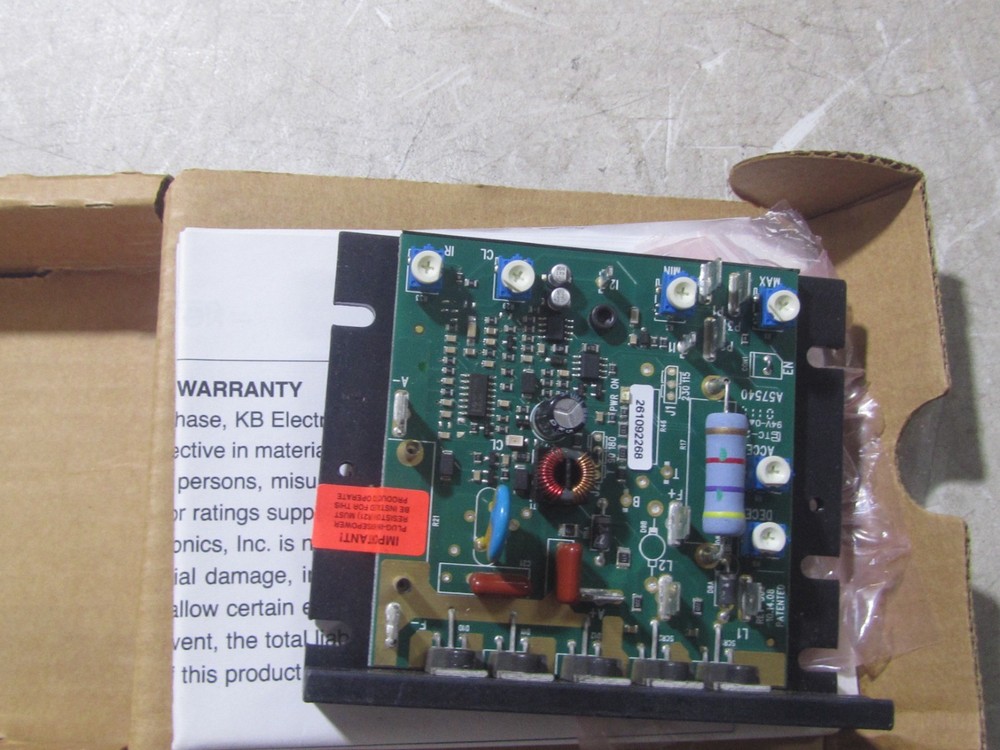 NEW KB Electronics KBIC-118 DC Motor Speed Control