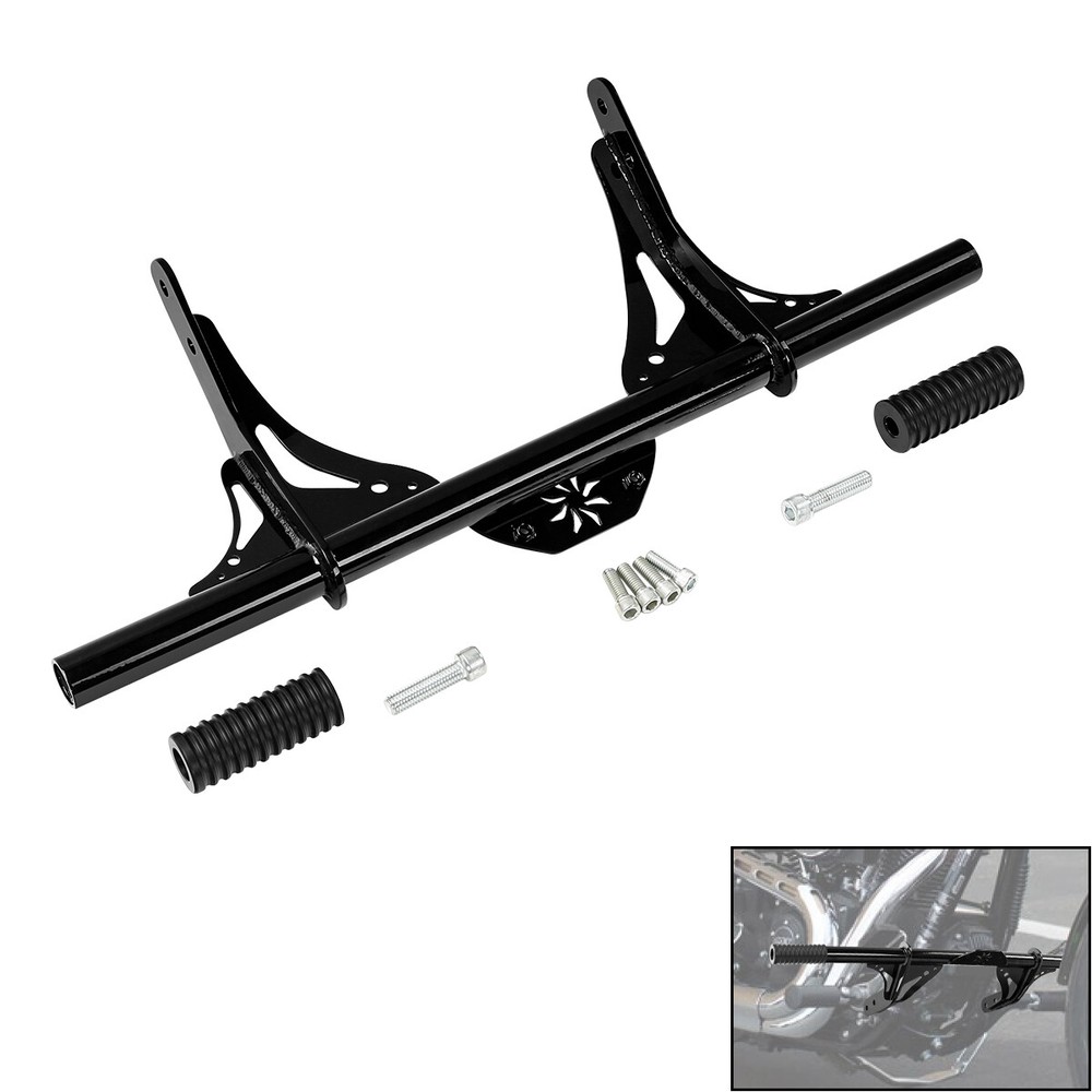 Front Crash Bar Engine Guard Fit For Harley Dyna Low Rider Mid Control 2006-2017