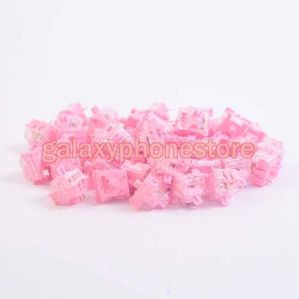 Mechanical Keyboard KTT Rose Switch Liner RGB Transparent Computer Accessories