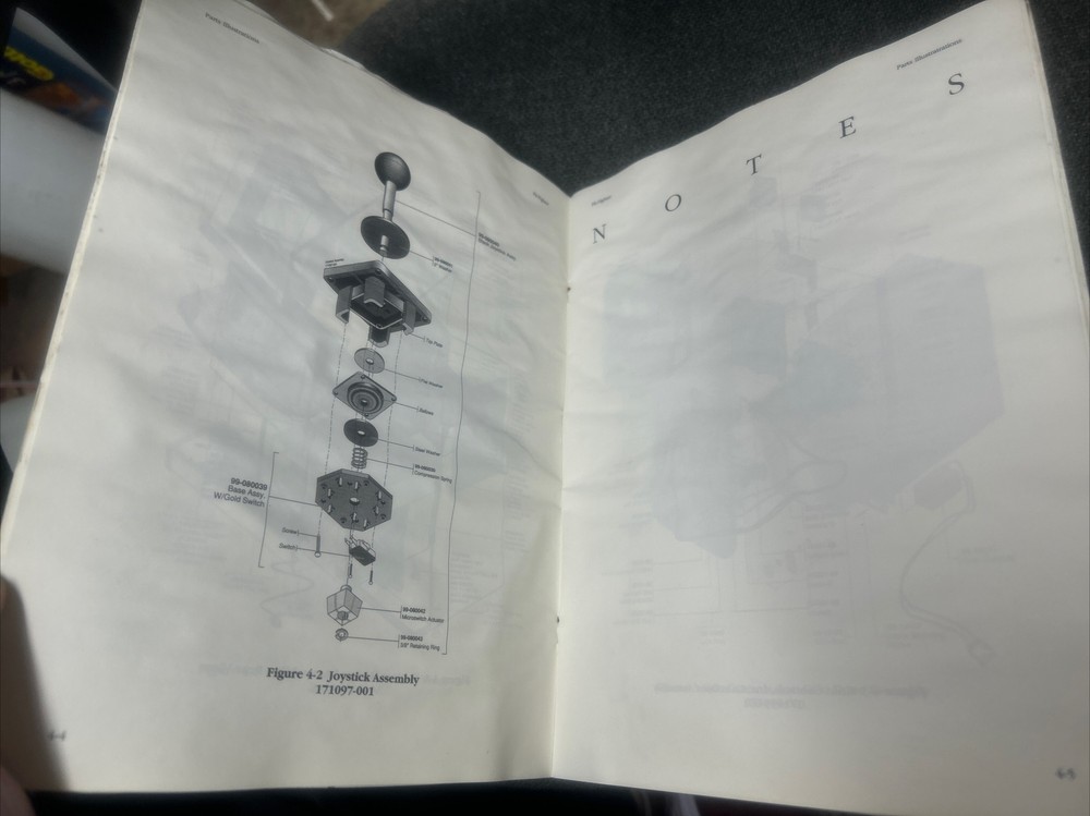 Atari PIT-FIGHTER Arcade Video Game Manual - good used original