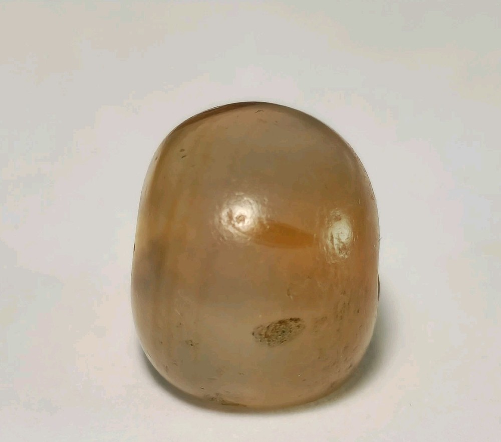 17.3mm ANCIENT RARE SASSANIAN AGATE SEAL BEAD