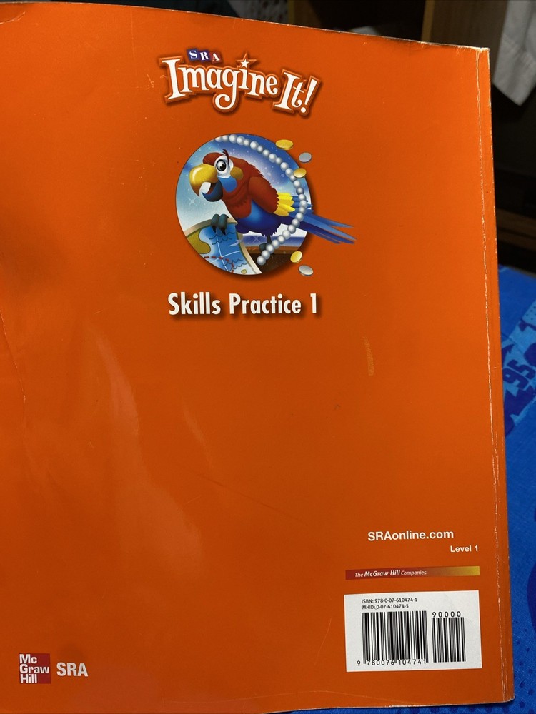 Imagine It!: Skills Practice Level 1 Paperback Workbook McGraw-Hill Education