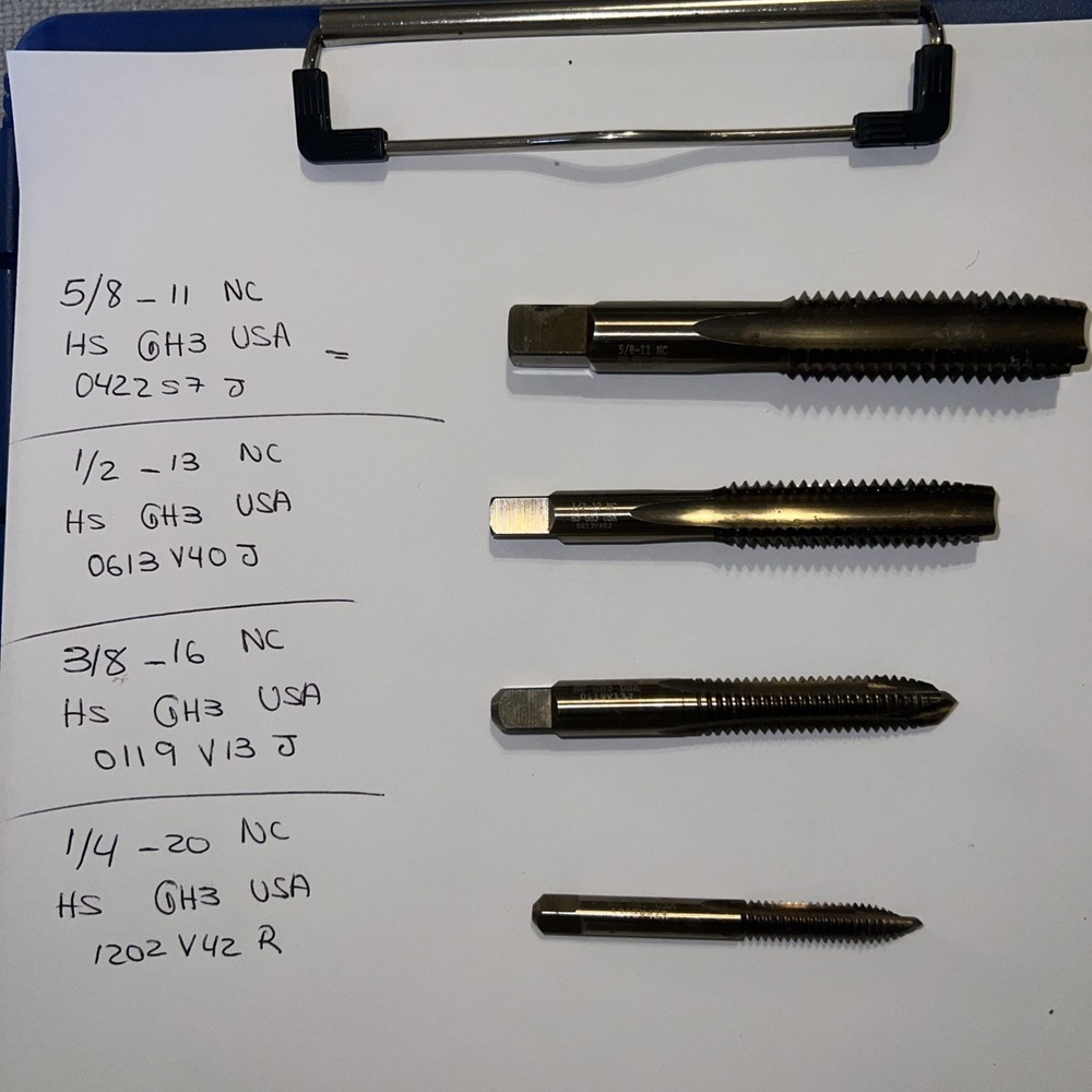 (4pieces)5/8-11 GH3 TAP 🇺🇸📭
