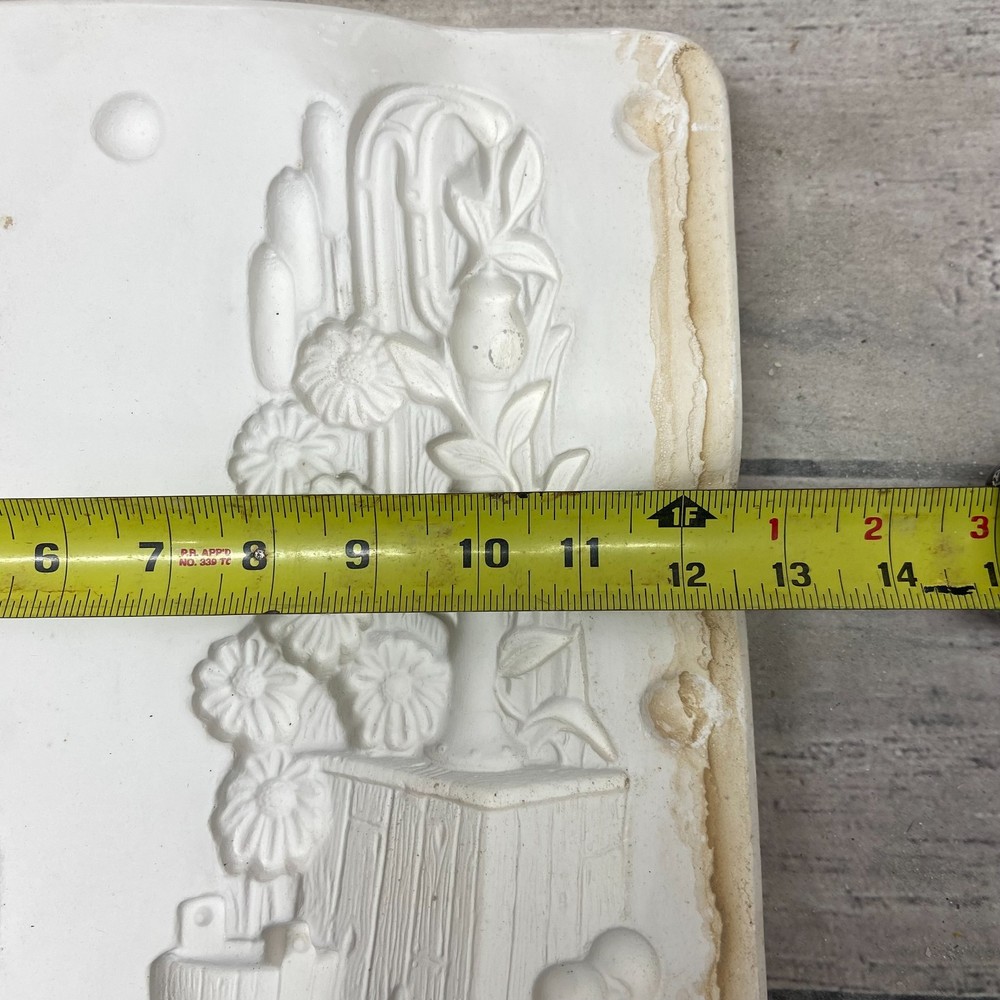 Macks Mold Ceramic Casting Mold Spring Flowers & Mail Box