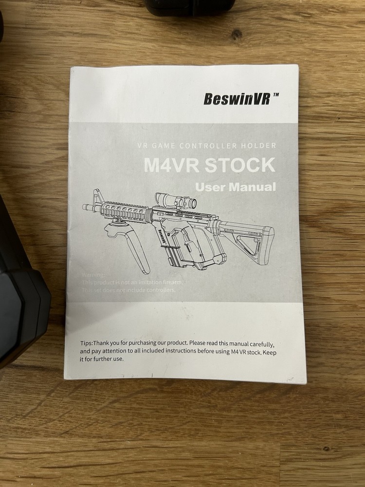 BeswinVR M4 Game Controller Stock Grip