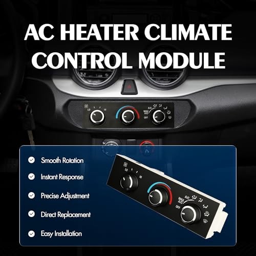 Front Climate Control Module for Chevy 599-217 15773678 15073274