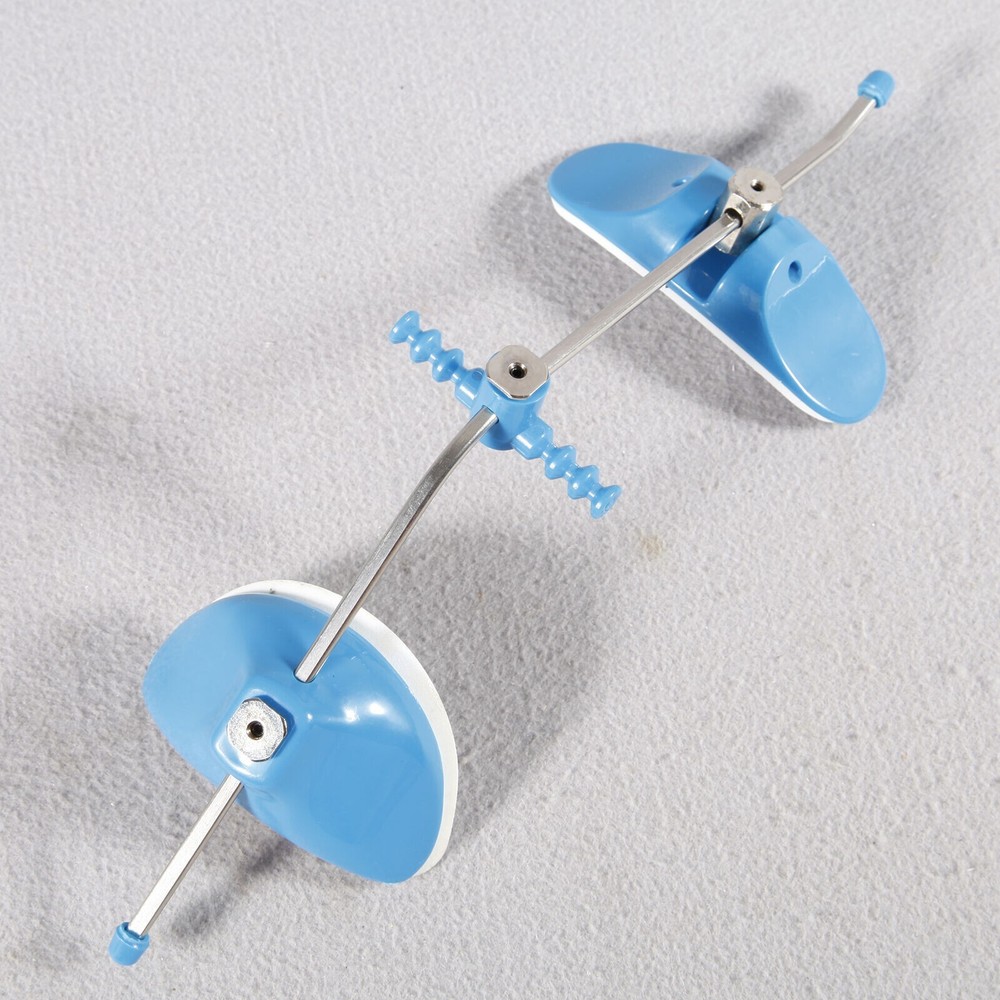 Dental Orthodontic Reverse Pull Headgear Facemask Mascara Adjustable Blue