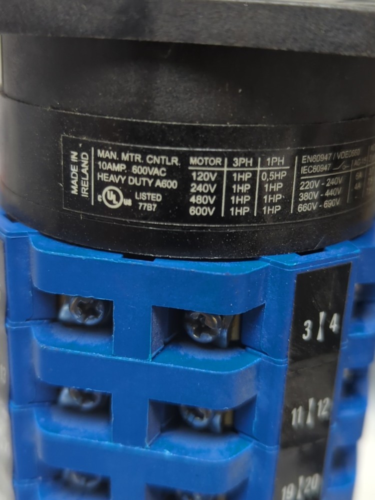 KRAUSE & NAIMER,A11,ROTARY SWITCH PRE-OWNED