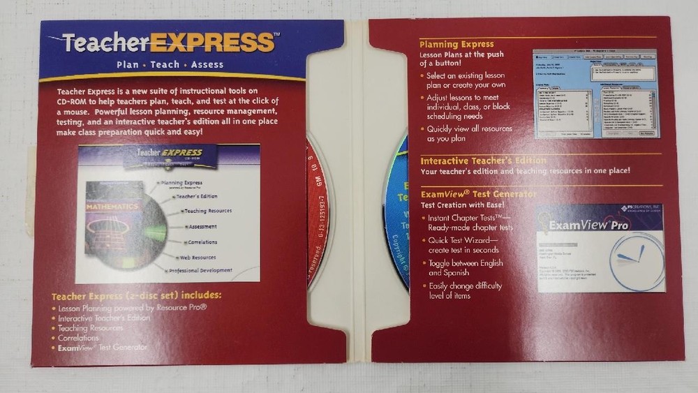Prentice Hall Teacher Express Sampler Mathematics Course 3 CD-ROM
