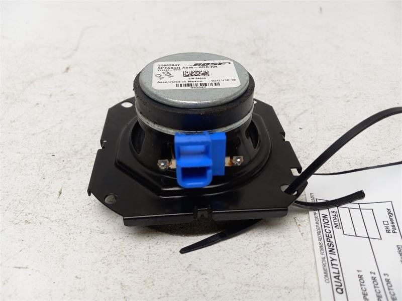 2010 CHEVROLET TRAVERSE REAR LEFT BOSE QUARTER PANEL SPAKER