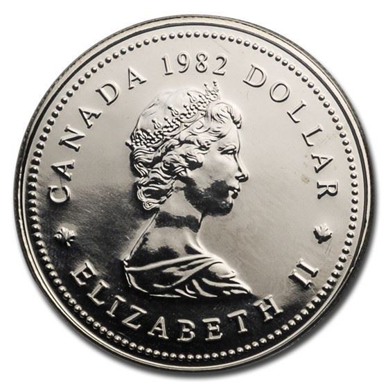 1982 Canada Dollar - The Constitution Commemorative Coin