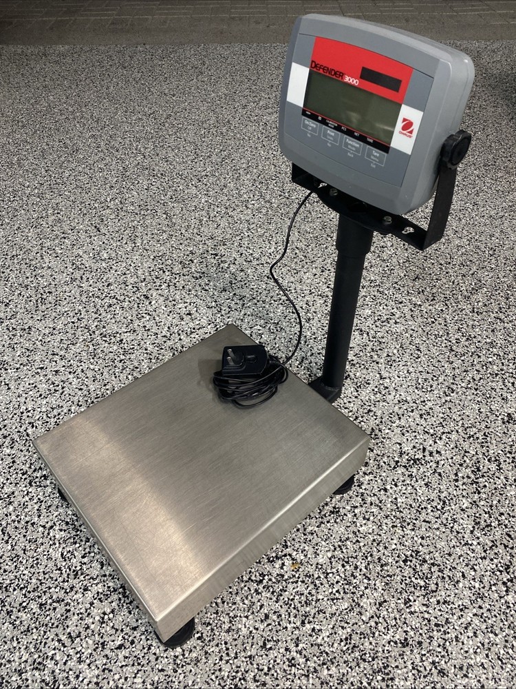 Ohaus Defender 3000 Digital Bench Scale 60 LBS Capacity