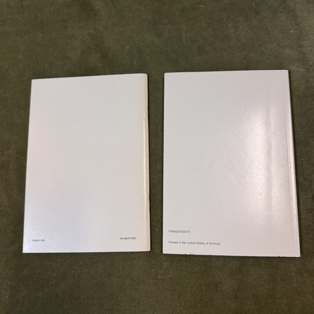 16-bit Advanced Wave Table Audio Card & 16-Bit Audio Card Get Started Booklets