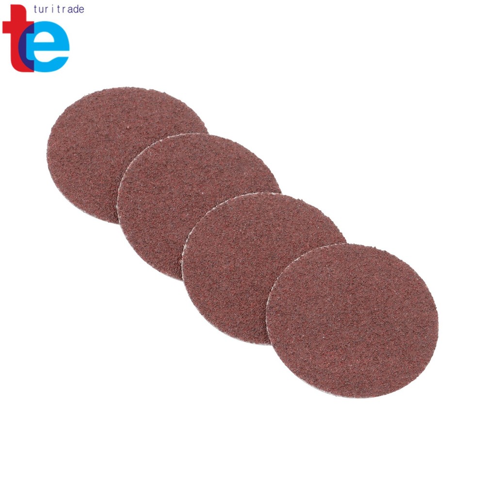 2" Medium Sanding Discs 80 Grit Roll Lock Die Grinder Sanding Discs - 150 Pack