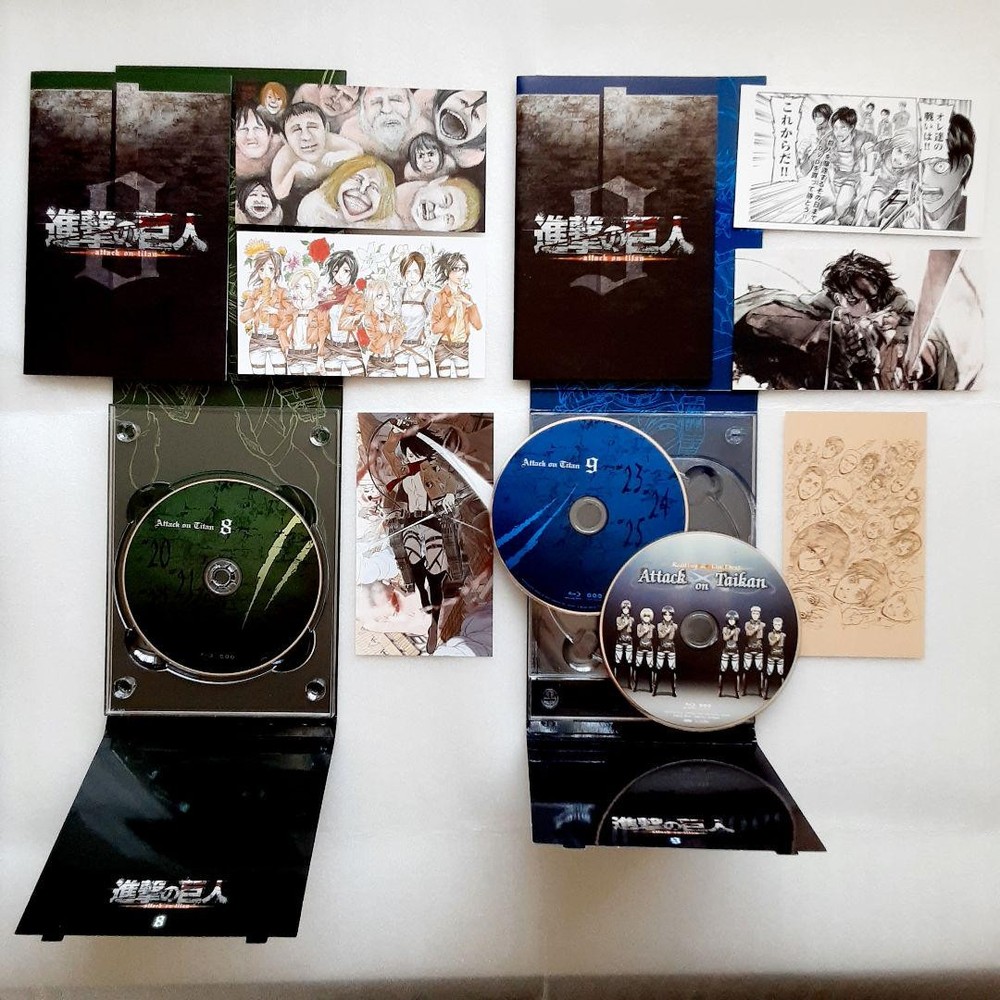 Attack on Titan (Blu-ray) 9 Volume Set Summary