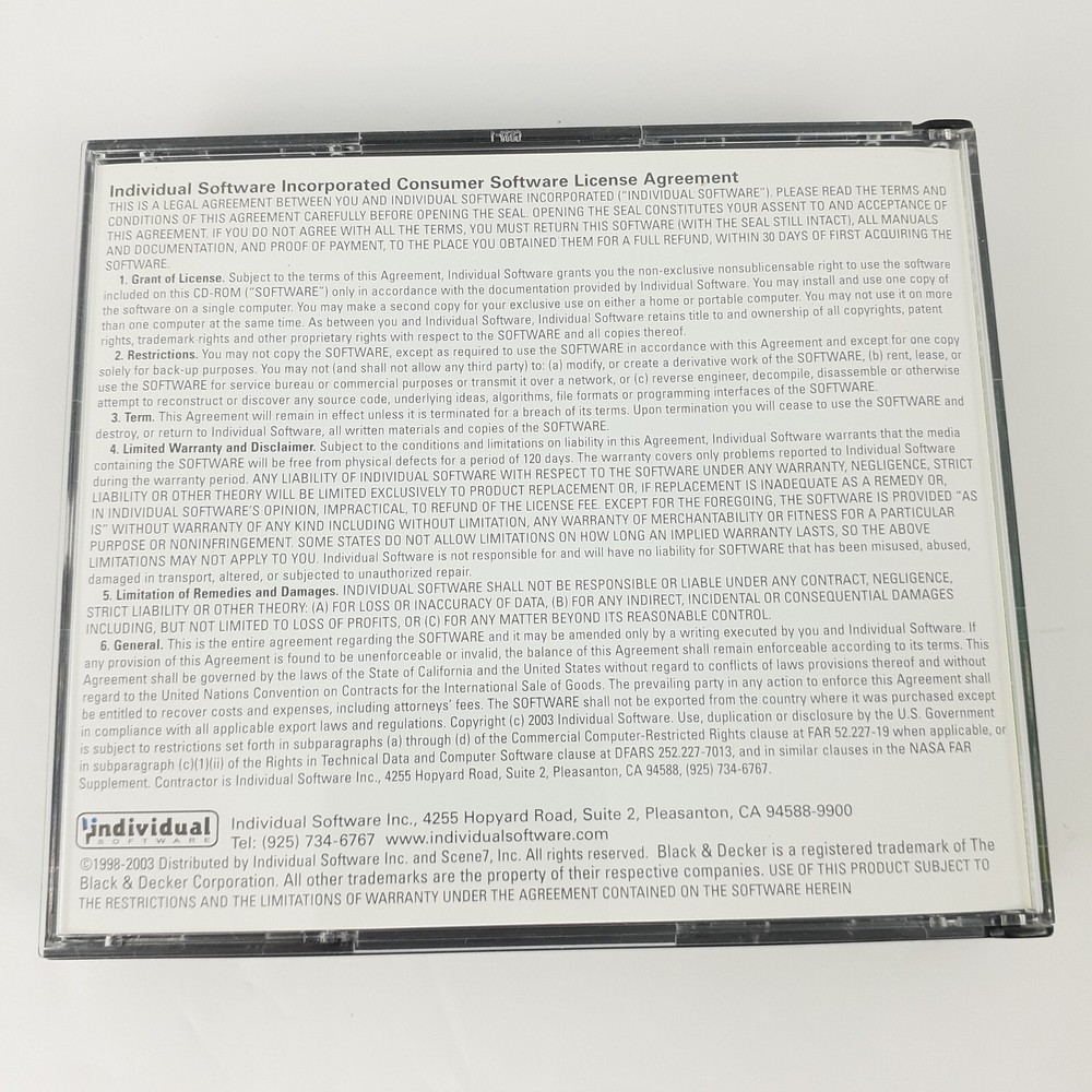 Total 3D Landscape Deluxe 6.0 software PC CD 3-Disc Set Guide 2003 Win XP/98