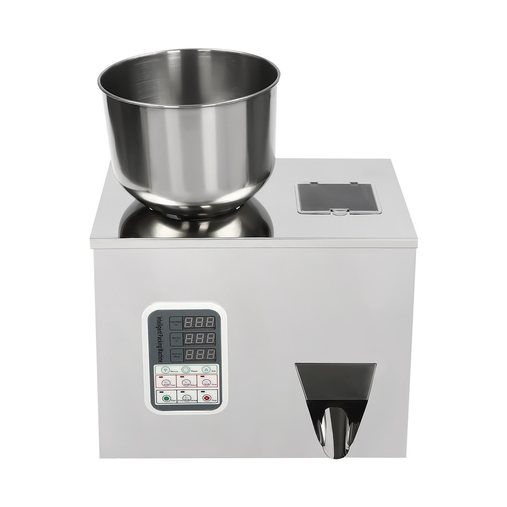 180W Automatic Granule Grain Weighting Filling Packing Machine w/ Visible Window