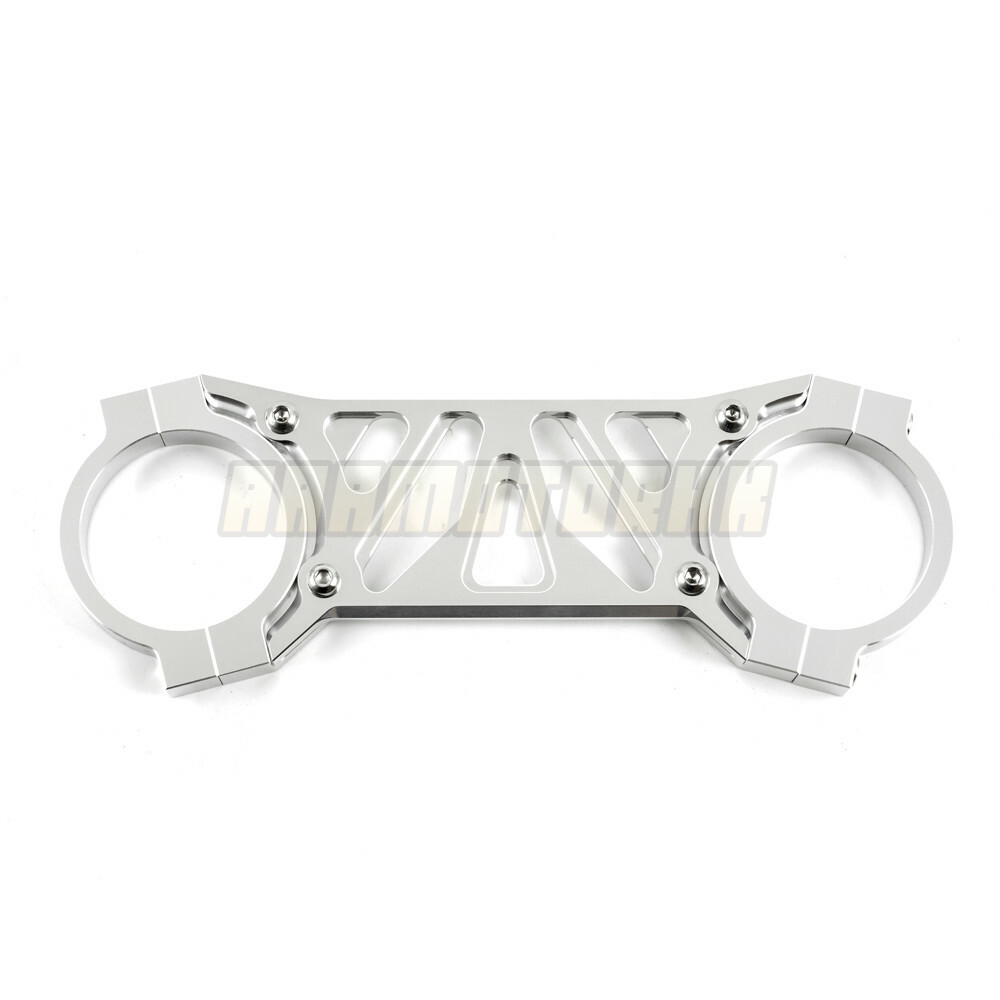 Front Fork Stabilizer Brace Silver Gold For Honda CBR600F 1999 2000 2001 2002