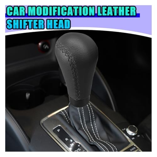 ZIMISI 5 Speed Shifter Knobs, Manual Transmission Shifting Stick Handle, Black