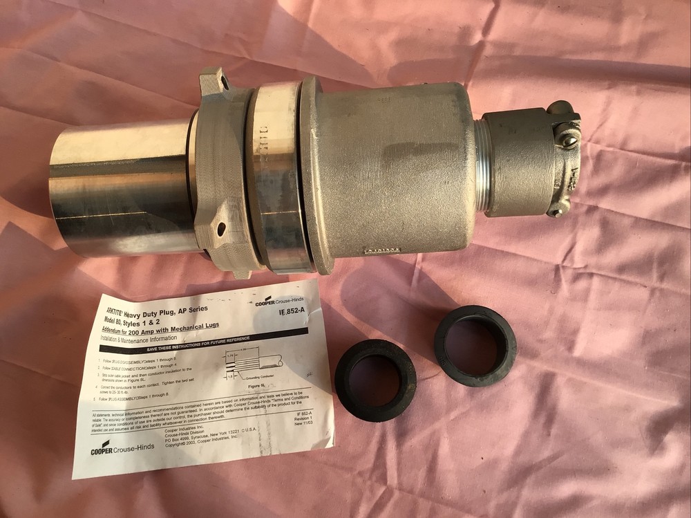 Crouse-Hinds Weatherproof Plug APL20467