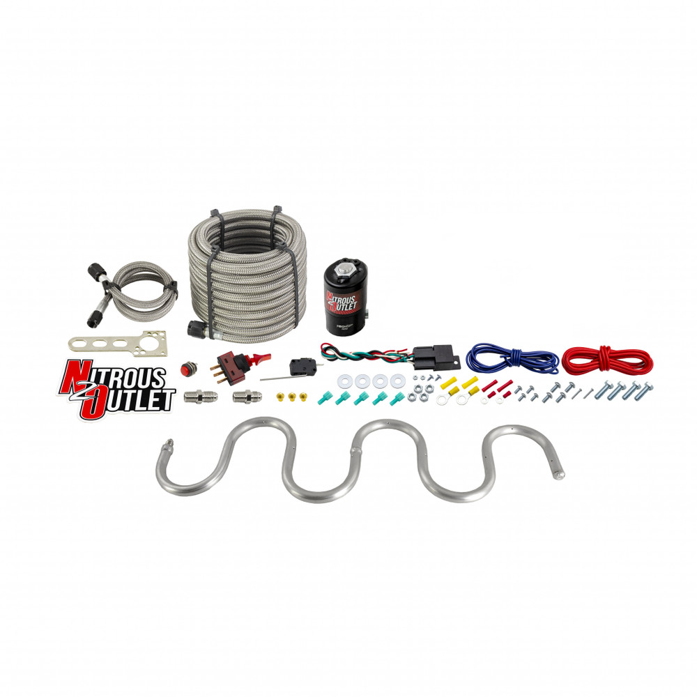 00-10300-00 Nitrous Outlet Snake Style Intercooler Chiller System Kit