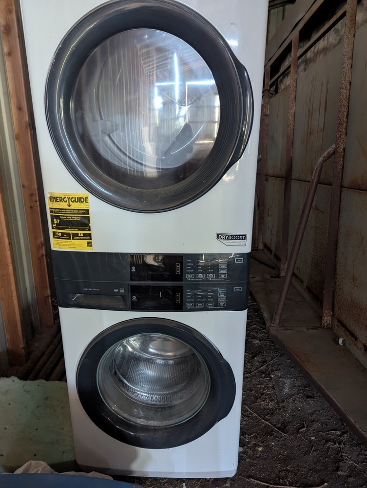 Washer and Dryer full  size Front Load attached Stackable